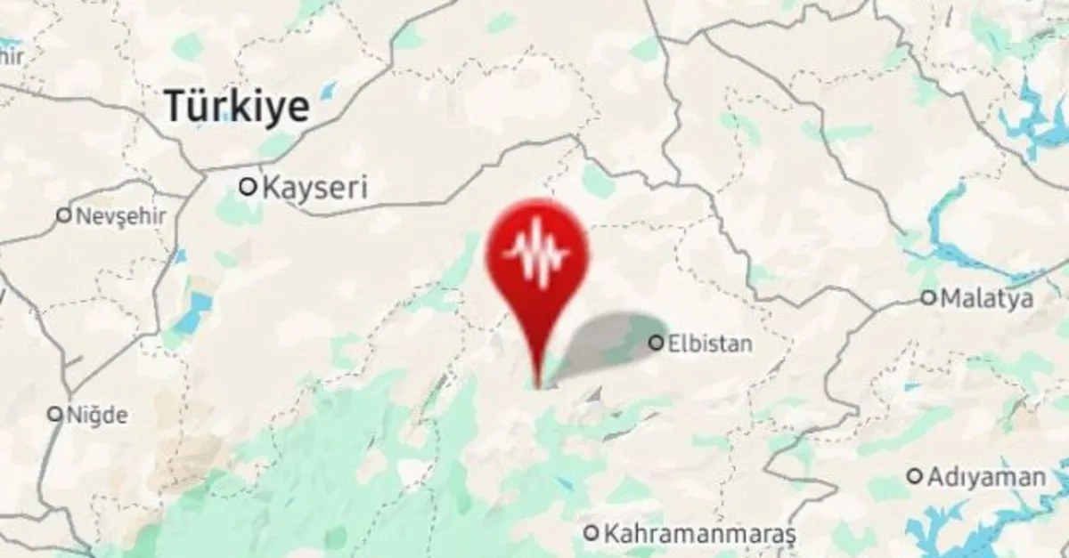 Kahramanmaraş'ta korkutan deprem!