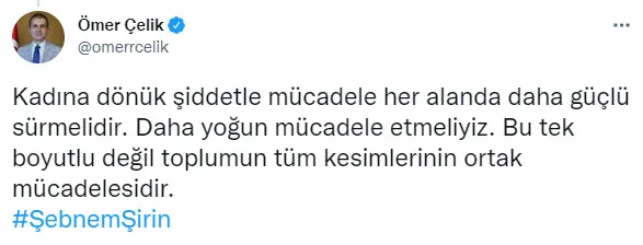 Son dakika: AK Parti'den 'kadına şiddet' tepkisi! Mücadele daha güçlü sürmeli - 3