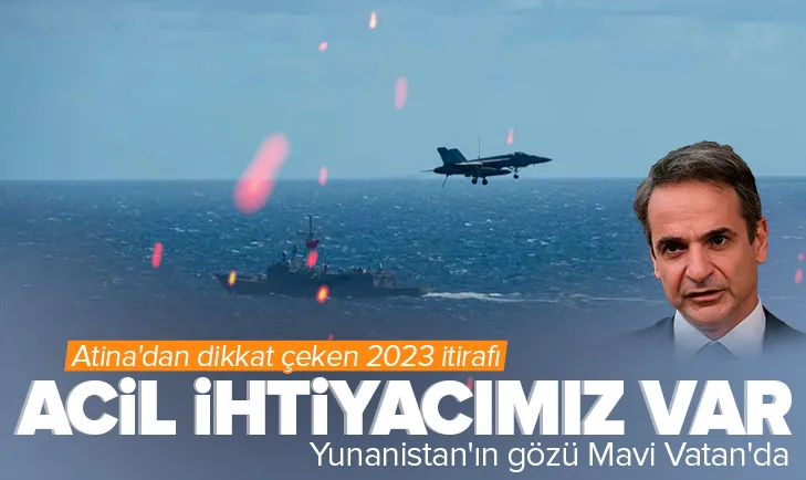 Yunanistanın gözü Mavi Vatanda!