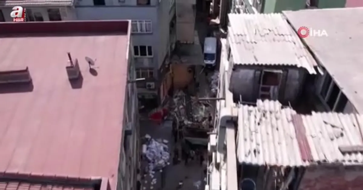 Beyoğlu'nda facianın eşiğinden dönüldü!