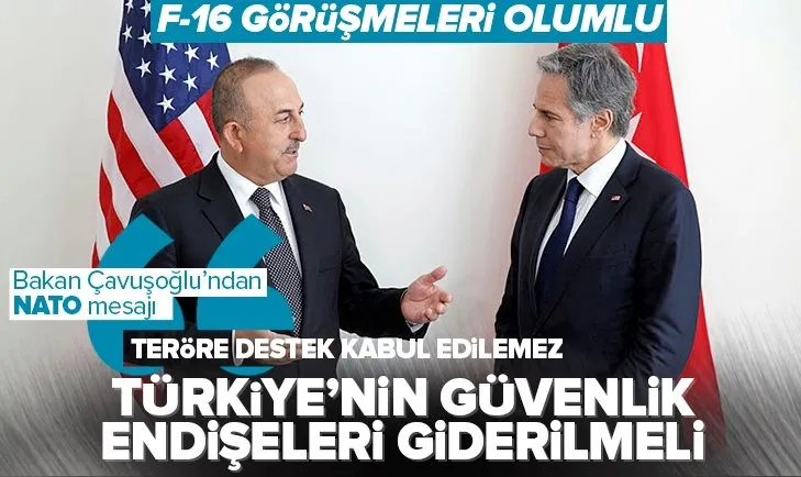 Dışişleri Bakanı Mevlüt Çavuşoğlu’ndan NATO açıklaması: Türkiye’nin güvenlik endişeleri giderilmeli