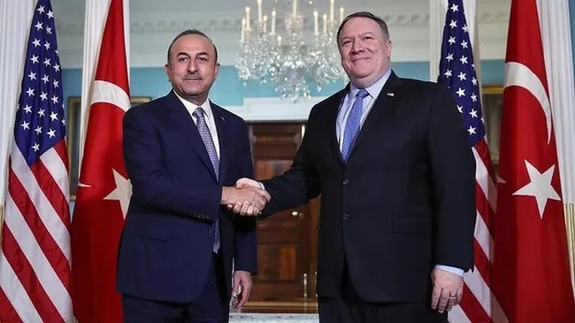 Bakan Çavuşoğlu’ndan Türkiye’yi suçlayan ABD Dışişleri Bakanı Pompeo’ya tepki: Teröristleri destekliyorsunuz