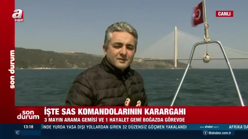 A Haber ekibi mayının imha edildiği yerde