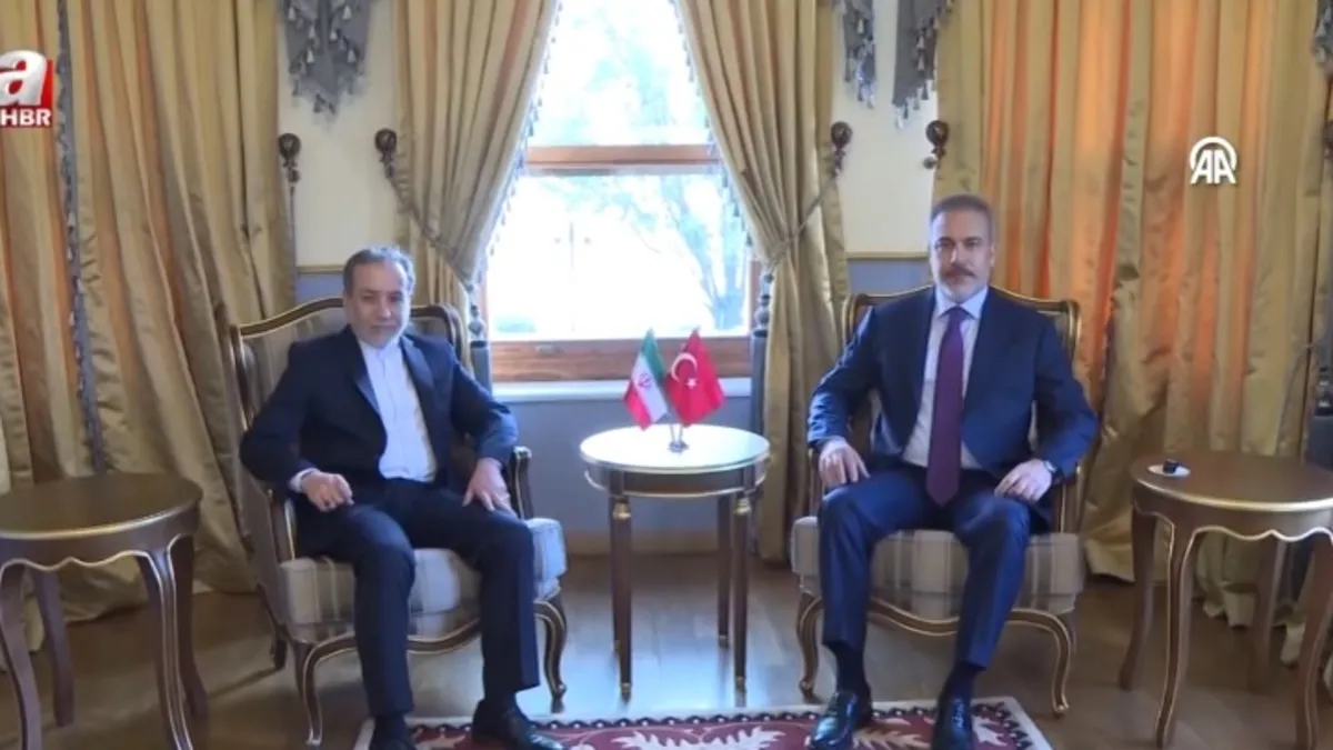 Bakan Fidan İranlı mevkidaşı ile görüştü!