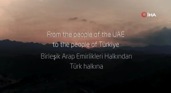BAE’de Başkan Erdoğan’a Her şey seni hatırlatıyor sürprizi! Birleşik Arap Emirlikleri halkından Türkiye halkına...