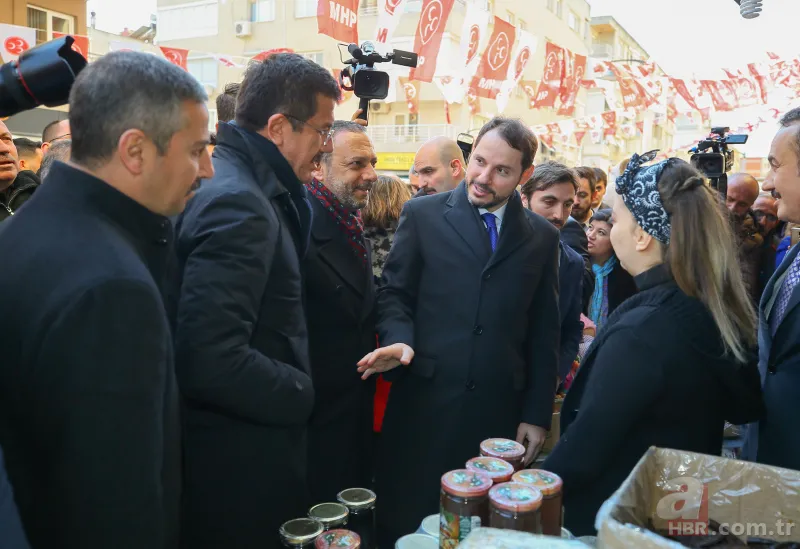 Bakan Albayrak'tan İzmir'de esnaf ziyareti! 7