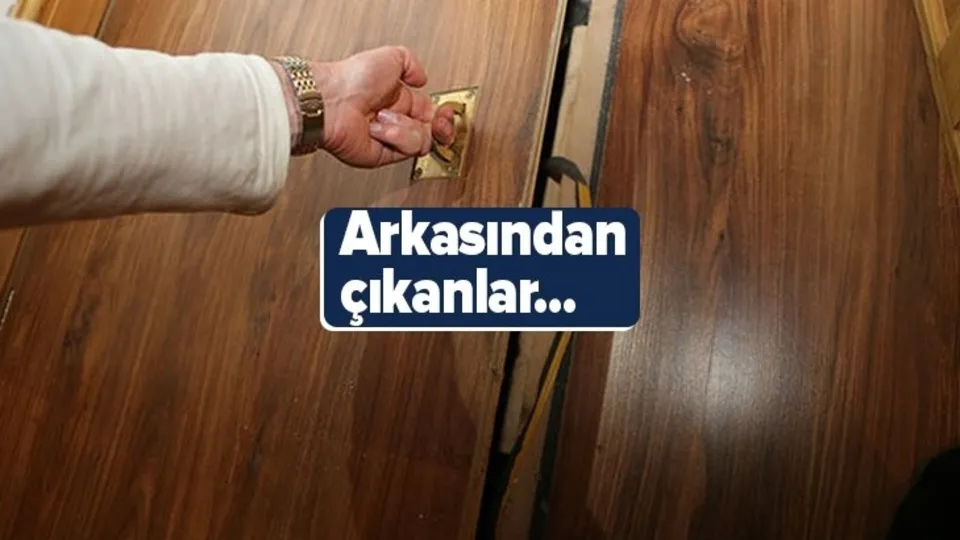 Yeni taşındığı evde gizli kapı buldu! Kapıdan içeri giren adam gördükleri karşısında adeta şoke oldu