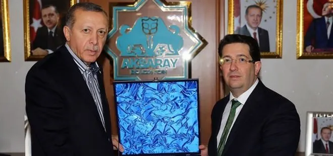 Erdoğan’dan Aksaray Belediyesine ziyaret