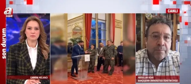 Fransa senatosu PKK/YPG’li teröristlere onur madalyası taktı! Bu ne anlama geliyor?