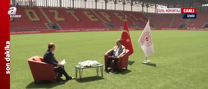 Gençlik ve Spor Bakanı Mehmet Muharrem Kasapoğlu A Haber'de - 2