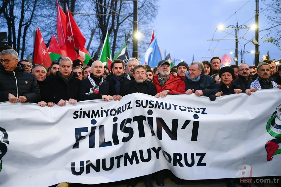 Galata'dan Gazze'ye uzanan dayanışma! Bakan Tunç'tan A Haber'de net mesaj: İsrail'e Batı cesaret verdi 7