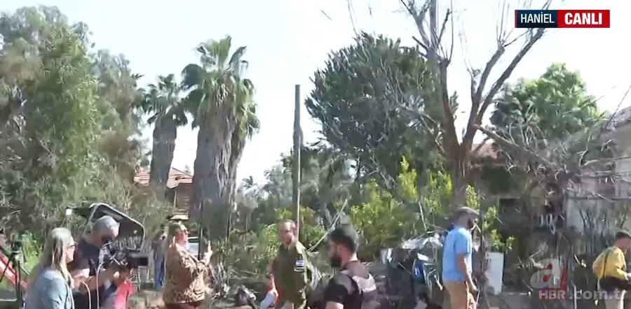 İsrail İran saldırısının izlerini saklıyor! A Haber Haniel’de 2