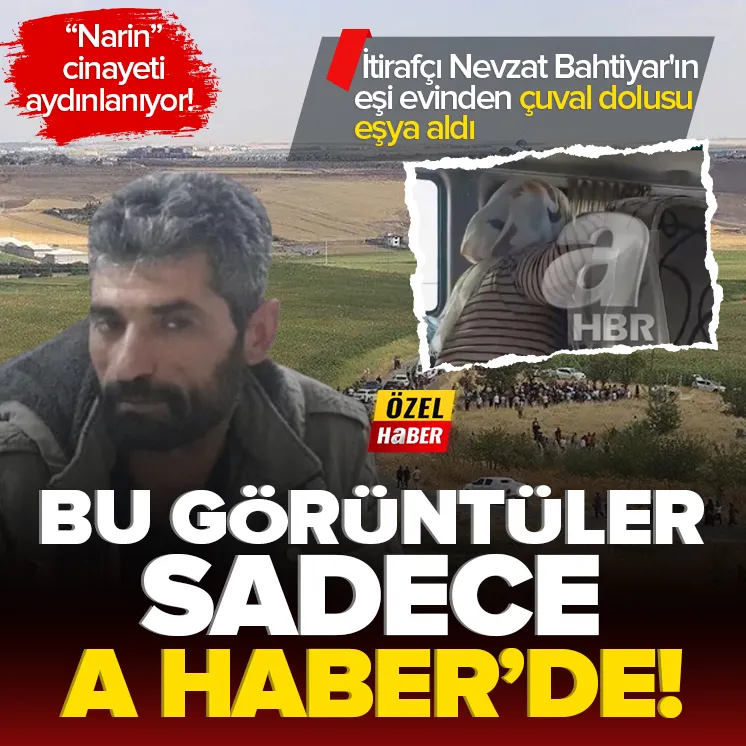 İtirafçının eşi evinden eşya aldı!