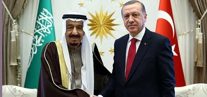 Son dakika: Başkan Erdoğan Suudi Arabistan Kralı Selman ile telefonda görüştü