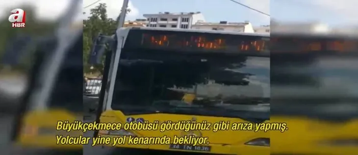 İETT otobüsleri yolda bırakıyor! İstanbullulardan otobüs arızalarına tepki