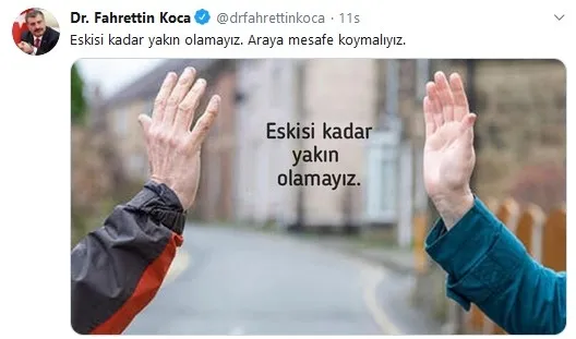 Son dakika: Sağlık Bakanı Fahrettin Koca’dan dikkat çeken mesaj