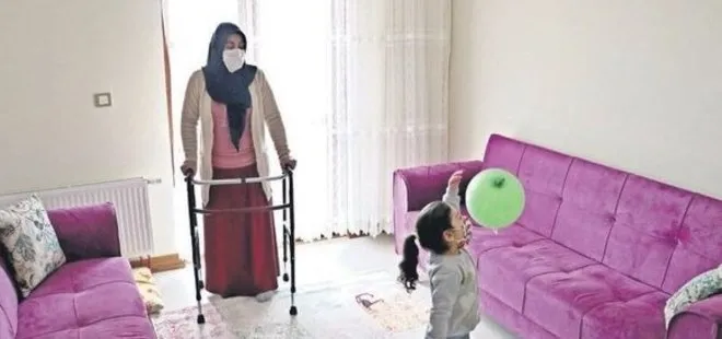 Elazığ depreminde yaralanan anne kıza devlet şefkati