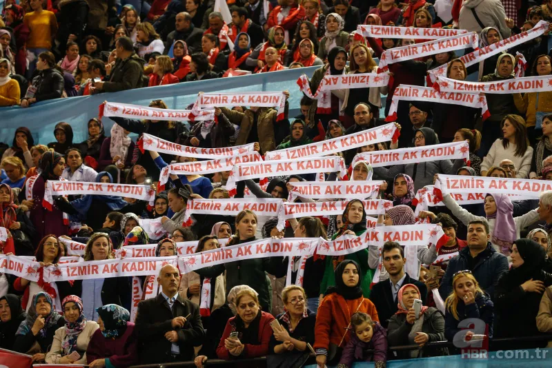 Başkan Erdoğan İzmir'de coşkuyla karşılandı 16