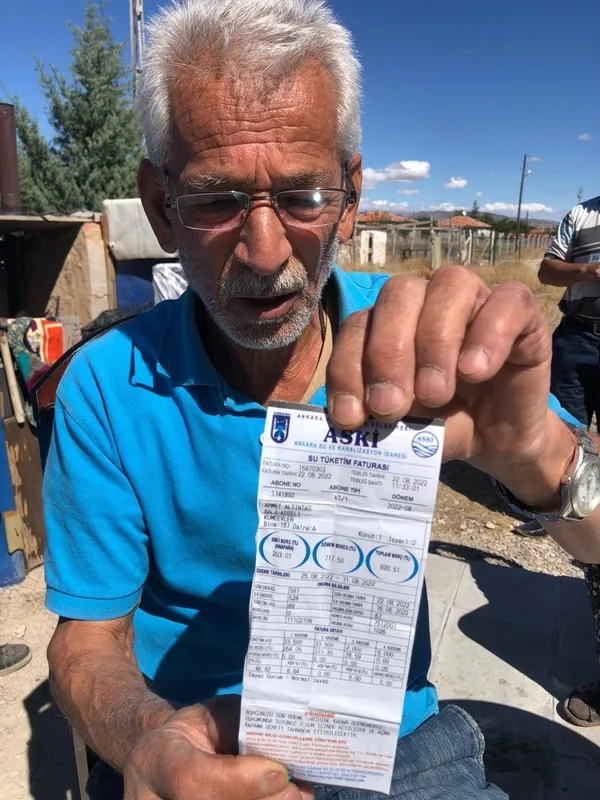 Suya yapılan zam Ankaralı köylülerin belini iyice büktü! Mağdur vatandaş fahiş fatura için traktörünü satışa çıkardı