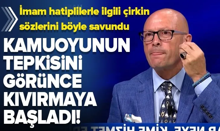İmam hatiplilere hakaret eden Erol Mütercimler’den tarihi çark!