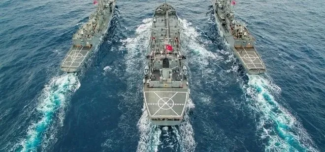 Denizlerde küresel barış ve huzur Türk donanmasında