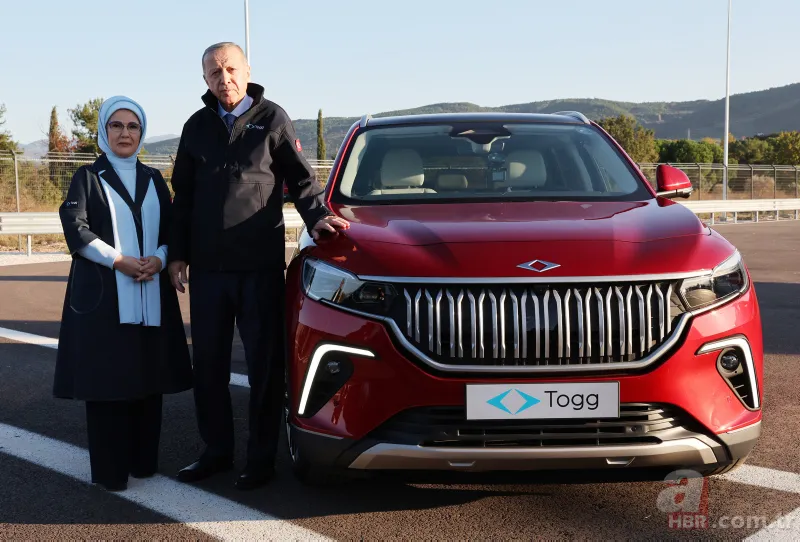 Başkan Erdoğan'dan TOGG paylaşımı: Tekerine taş değmesin 7