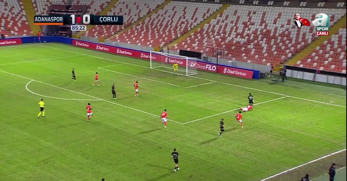 GOL | Adanaspor 1 - 1 Çorluspor 1947