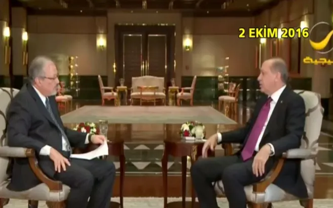 Cemal Kaşıkçı'nın Erdoğan ile röportajı A Haber'de