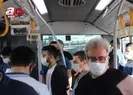 Metrobüslerde görenleri şaşırtan olay