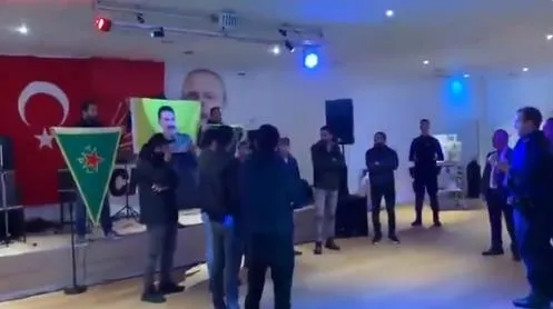 PKK yandaşları CHP’nin Zürih’teki etkinliğini bastı