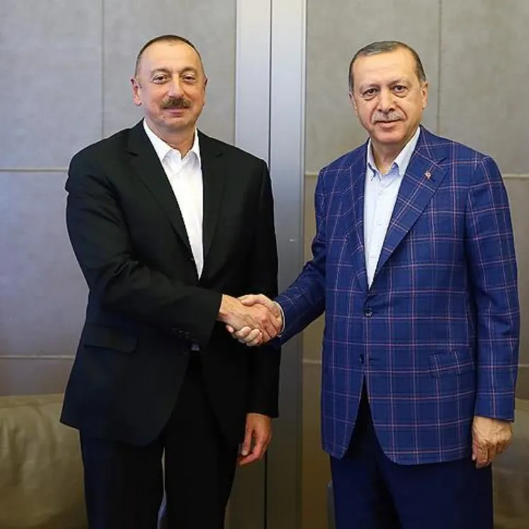 Başkan Erdoğan, Aliyev ile görüştü