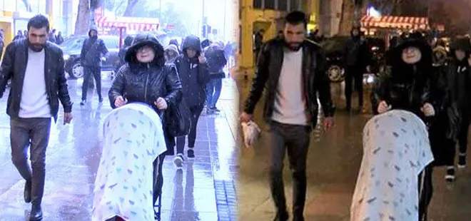 İstanbul'da şimşekler geceyi aydınlattı