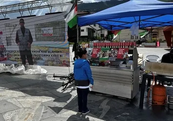 Bosna Hersek'te Gazze'ye destek kermesi!