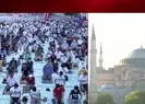 Tarihi anlar! Ayasofya Camiinde 86 yıl sonra ilk bayram namazı