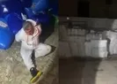 Hataya giden yardımları çiftliğine istifledi