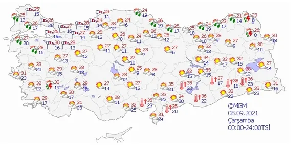Son dakika: Meteorolojiden fırtına ve sağanak yağış uyarısı! O günlere dikkat! Tarih verip açıkladılar - 4