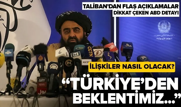 Afganistan’da Taliban’dan Türkiye açıklaması! Türkiye ile ilişkiler nasıl olacak? Taliban’ın Türkiye’den beklentisi...