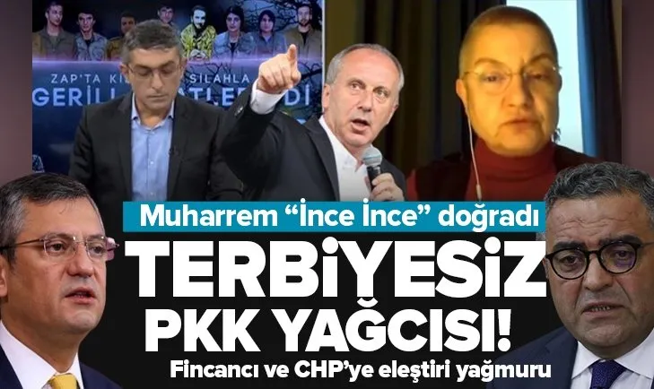 Muharrem İnce’den Şebnem Korur Fincancı ve CHP’ye eleştiri yağmuru: Terbiyesize bak! PKK’ya yağcılık yapıyor
