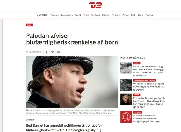 İslam düşmanı Rasmus Paludan tescilli pedofili çıktı! Erkek çocuklarla iğrenç sohbetler...