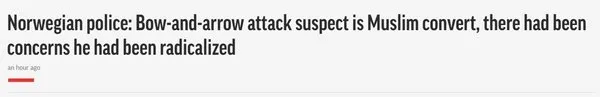 Batı medyasından İslam düşmanlığı! Nefret dilini Norveç’teki saldırı için de kullandılar
