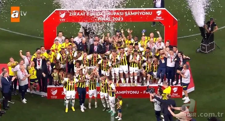 61. Ziraat Türkiye Kupası’nı Fenerbahçe kaldırdı