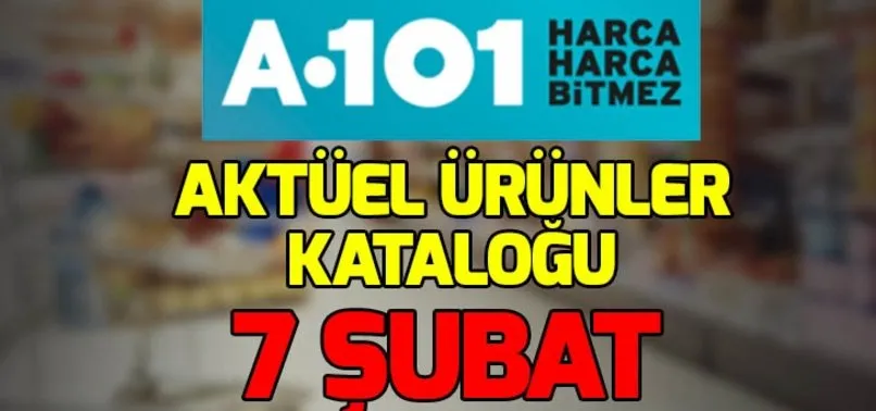 A101 Aktuel Urunler Katalogu 7 Subat Ve Fiyatlari A101 De