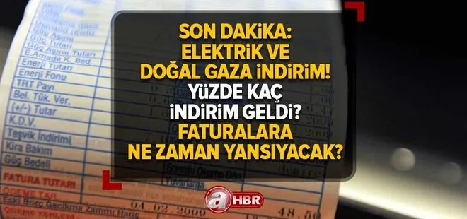 Son dakika: Elektriğe indirim geldi! Yüzde kaç indirim geldi? Faturalara ne zaman yansıyacak? Cumhurbaşkanı Erdoğan müjdeyi duyurdu!