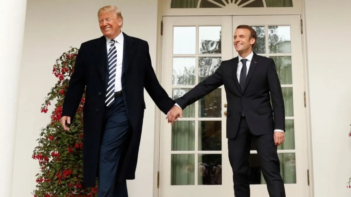 Trump seçilmesinden sonraki ilk yurt dışı gezisini Fransa'ya yapacak