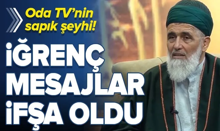 Oda TV’nin sapık şeyhi Fatih Nurullah’ın iğrenç WhatsApp mesajları ortaya çıktı
