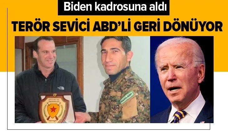 ABD'nin seçilmiş Başkanı Joe Biden Türkiye'ye karşı PKK/YPG'yi destekleyen McGurk'u kadrosuna katıyor