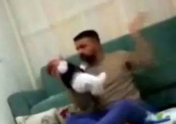 2 aylık Cihan bebeği öldüresiye dövdü! Cani baba hakim karşısında! Dehşete düşüren sözler