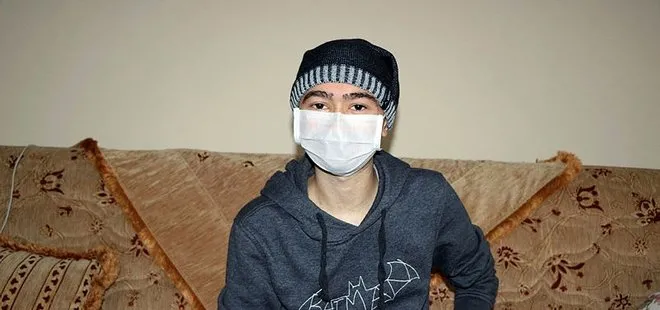 21 yaşındaki Utku Akçay kanserden kurtuldu akciğer enfeksiyonuna yenildi