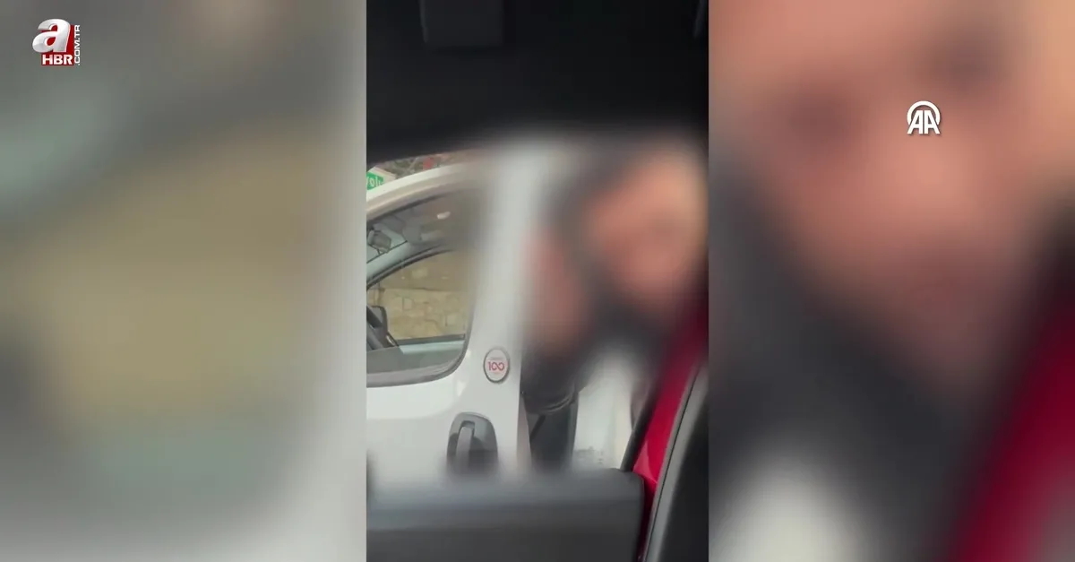 Ataşehir'de tartıştığı kadın sürücünün aracına zarar veren şüpheli gözaltına alındı