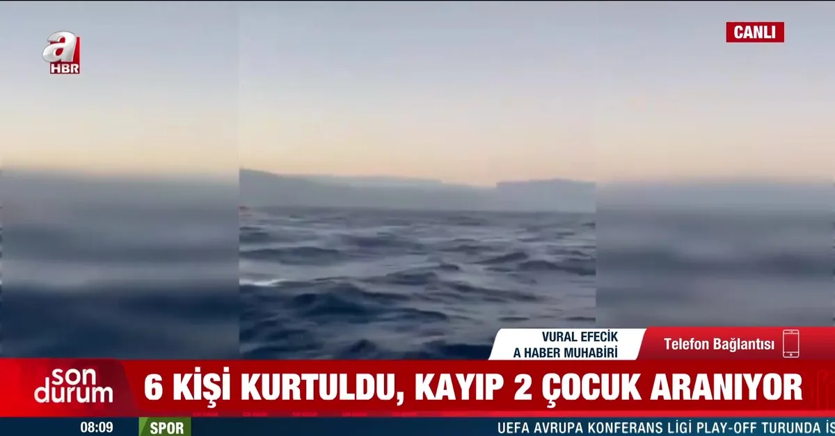 Muğla'da tekne battı! 2 çocuk kayıp